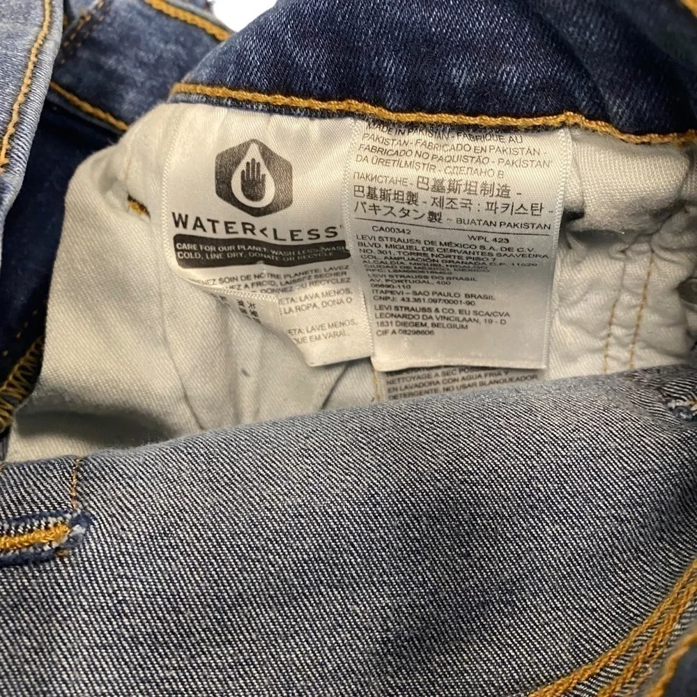 Levi’s  Strauss and Company 511 men’s‎ blue skinny leg jeans size w28 L 30.